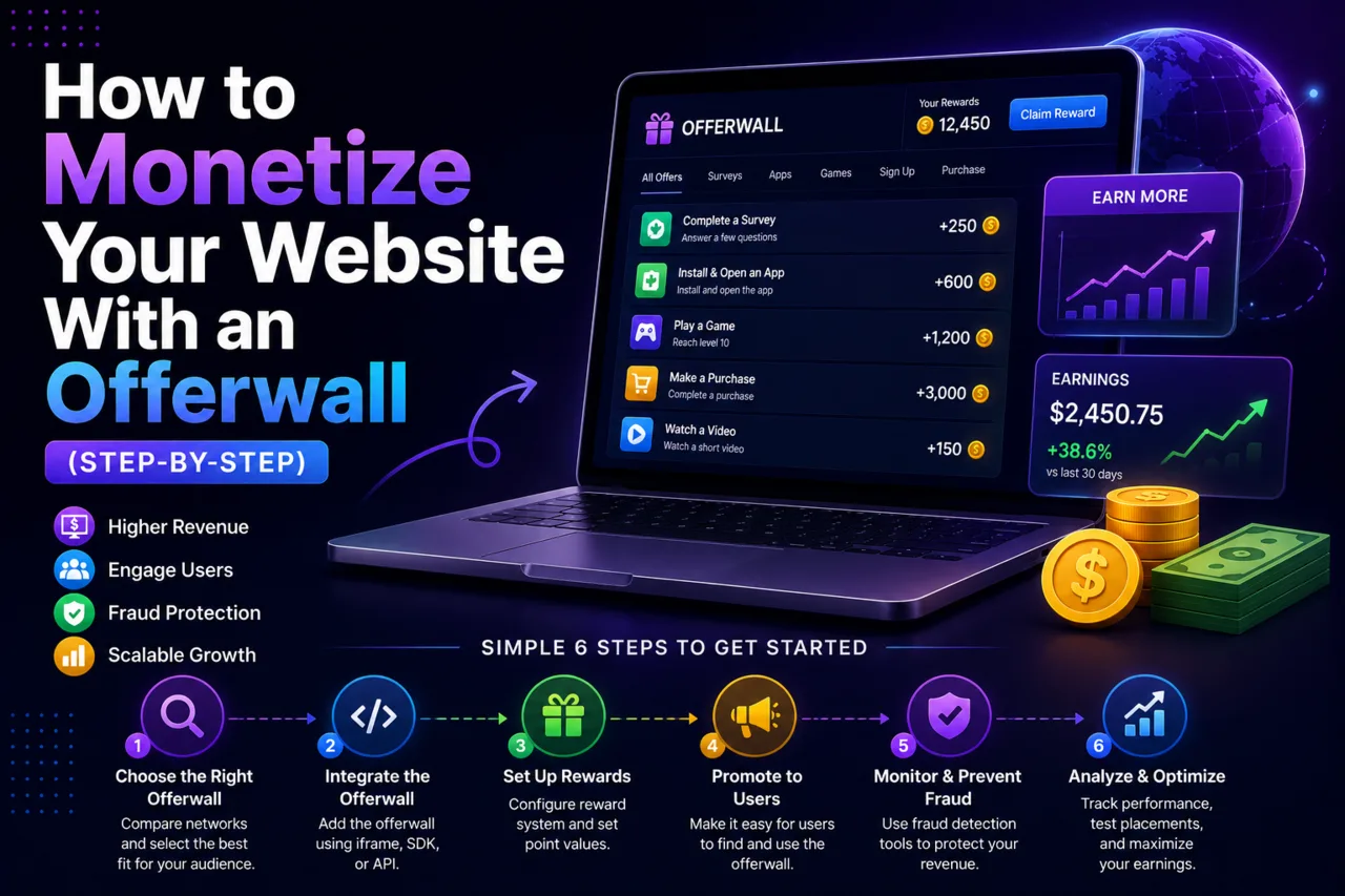 How to Add an Offerwall to a WordPress Site (No Coding Required)