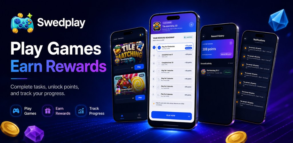 What Is Rewarded Playtime? SwedPlay and AdswedMedia Explained
