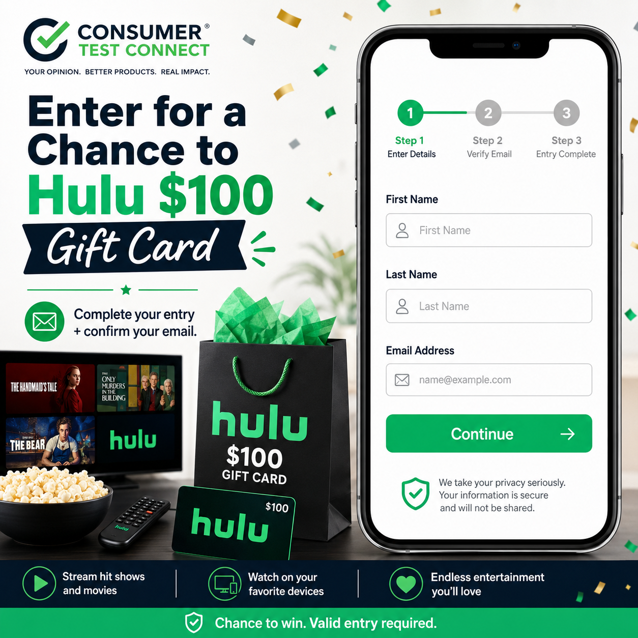 CTConnect - Hulu 100