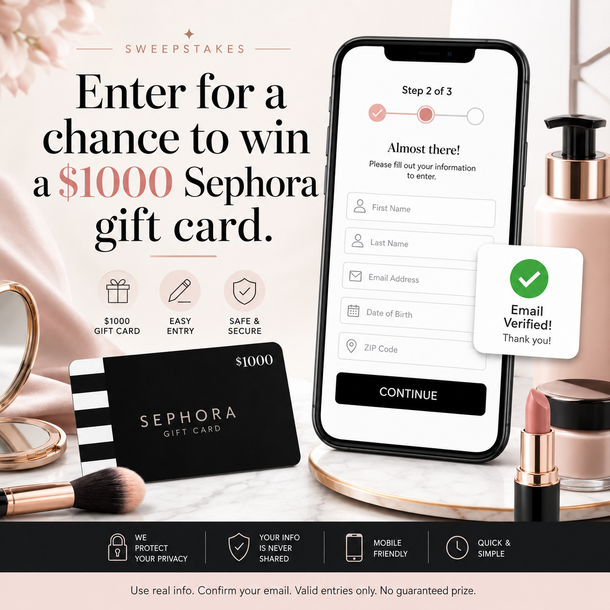 Reward Blitz - Sephora 1000