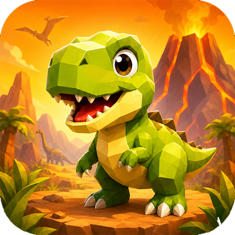 Merge Dinosaur: Epic Battle